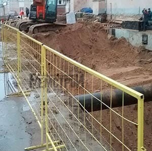 Ограждение строительное