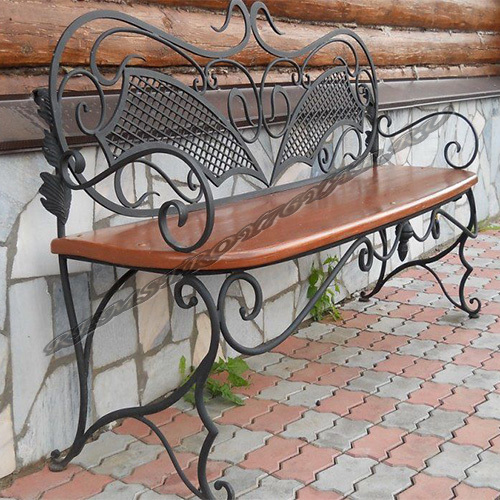 Скамейка со спинкой Скамейка со спинкой