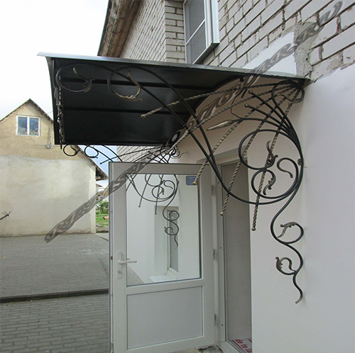 Козырек полукруглый Козырек полукруглый