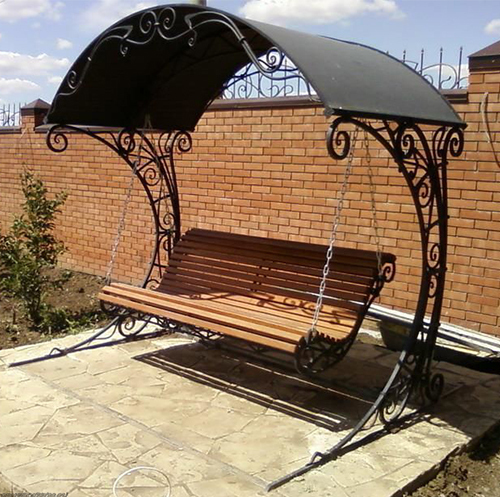 Качели с крышей Качели с крышей