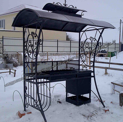 Мангал с крышей Мангал с крышей от 4500 руб.