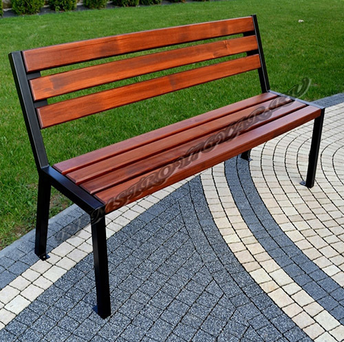 Скамейка со спинкой Скамейка со спинкой