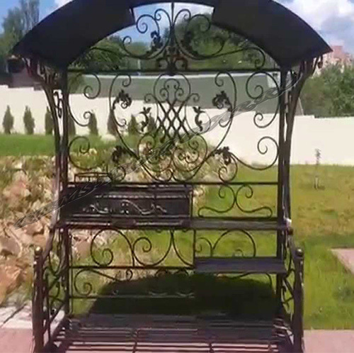 Мангал с крышей Мангал с крышей