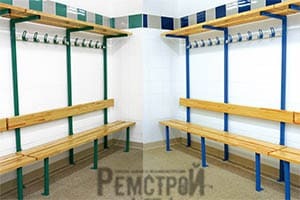 Скамейка для раздевалки