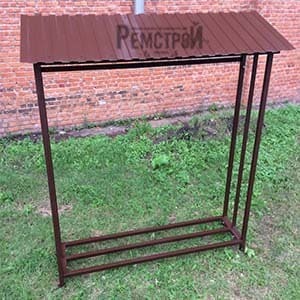 Дровник для дачи (ДД-01Р)